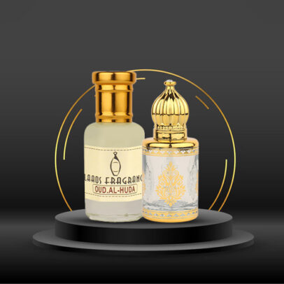 LAAOS FRAGRANCE Premium Attar Perfume Pack of 2, WYT OUD 10ml + OUD AL-HUDA 12ml, 100% Alcohol Free Long Lasting for Men & Women